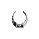 7 colliers de fixation de gouttière ø50 mm gris fitt 7 colliers de fixation de gouttière ø50 mm gris fitt