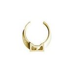7 colliers de fixation de goutti�re �50 mm sable fitt