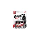 6 piles alcalines aaa lr3 max energizer 6 piles alcalines aaa lr3 max energizer