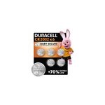 6 piles bouton cr 2032 - duracell - 3v