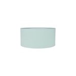 Abat - jour cylindre en coton vert sauge 40cm corep
