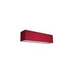 Abat - jour riqq goodhome rouge �80 x h. 20cm