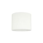 Abat - jour rond blanc 20cm goodhome kpezin