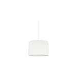 Abat - jour rond blanc 30cm goodhome kpezin
