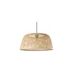 Abat - jour pour suspension rond en bambou Ø48cm goodhome gallito Abat - jour pour suspension rond en bambou Ø48cm goodhome gallito