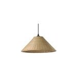Abat - jour pour suspension rond en osier Ø37cm goodhome elaenia Abat - jour pour suspension rond en osier Ø37cm goodhome elaenia