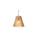 Abat - jour pour suspension rond en rotin Ø29. 5cm goodhome florican Abat - jour pour suspension rond en rotin Ø29. 5cm goodhome florican