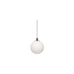 Abat - jour pour suspension sphre en verre opale 30cm urail 2easy alari paulmann