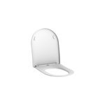 Abattant d - shape déclipsable blanc mat ades Abattant d - shape déclipsable blanc mat ades