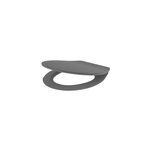 Abattant wc allibert slimeo en mdf coloris gris brillant avec frein de chute Abattant wc allibert slimeo en mdf coloris gris brillant avec frein de chute