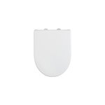 Abattant wc d�clipsable blanc avec frein de chute sindia