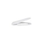Abattant wc dclipsable avec frein de chute, thermodur blanc, msv