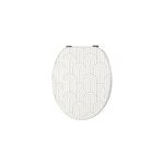 Abattant wc avec frein de chute, coloris beige, retro