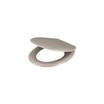 Abattant wc genoa avec frein de chute taupe cooke & lewis