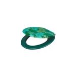 Abattant wc goodhome pilica coloris vert en bois avec frein de chute