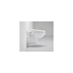 Abattant wc lavant bau avec frein de chute blanc grohe Abattant wc lavant bau avec frein de chute blanc grohe