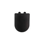 Abattant wc noir mat thermodur galati wenko