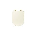 Abattant wc standard coloris ivoire, 5five duo