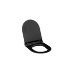 Abattant wc ultra fin d�clipsable, noir, 5five