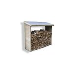 Abri b�ches en bois habrita l. 188 x p. 86 xh. 187 cm