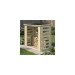 Abri b�ches en bois goodhome kouban l. 188 x p. 108 xh. 184, 4 cm