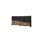 Abri bûches en acier dixneuf stoker l. 240 x p. 32 x h. 113 cm Abri bûches en acier dixneuf stoker l. 240 x p. 32 x h. 113 cm