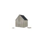 Abri d'extension 4 m² en bois autoclave et verre trempé pour serres emilia palmako Abri d'extension 4 m² en bois autoclave et verre trempé pour serres emilia palmako