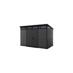 Abri de jardin cortina 117 en résine gris anthracite keter 7, 4m² Abri de jardin cortina 117 en résine gris anthracite keter 7, 4m²