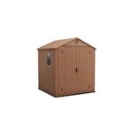 Abri de jardin darwin 66 en rsine - keter - marron - 3, 3 m