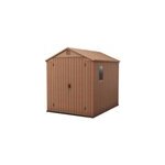 Abri de jardin darwin 68 en résine - keter - marron - 4, 5 m² Abri de jardin darwin 68 en résine - keter - marron - 4, 5 m²