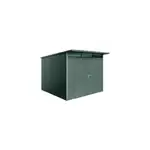 Abri de jardin mtal biohort avantgarde a7 gris quartz double porte surface totale 7. 8 m