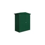 Abri de jardin mtal biohort europa t1 vert fonc surface totale 1, 44 m