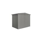 Abri de jardin mtal biohort europa t3 gris quartz surface totale 3. 8 m