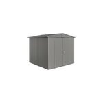 Abri de jardin mtal biohort europa t4 gris quartz surface totale 5. 56 m