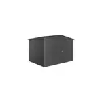 Abri de jardin mtal biohort europa t5 gris fonc surface totale 7. 2 m