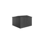 Abri de jardin mtal biohort europa t7 gris fonc surface totale 9. 48 m