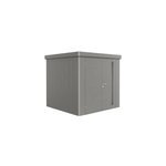 Abri de jardin double porte biohort neo 2b en mtal coloris gris quartz mtallique p. 0, 53 mm surface ...