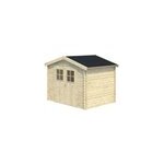 Abri de jardin goodhome mokau bois �p. 19 mm surface totale 5, 92m�