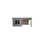 Abri de jardin green outside en bois composite p. 28mm