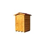 Abri de jardin habrita bois l. 145 x p. 145 x h. 210 cm surface totale 1, 96m�