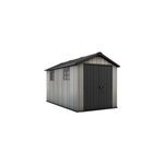 Abri de jardin oakland 7513 en résine - keter - gris et noir - 8, 5 m² Abri de jardin oakland 7513 en résine - keter - gris et noir - 8, 5 m²