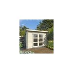 Abri de jardin klikstrom belaïa bois naturel surface totale 9, 6m² Abri de jardin klikstrom belaïa bois naturel surface totale 9, 6m²