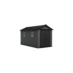 Abri de jardin newton plus 7513 keter l230 x p413 x h246 cm 9, 5 m² coloris gris anthracite Abri de jardin newton plus 7513 keter l230 x p413 x h246 cm 9, 5 m² coloris gris anthracite