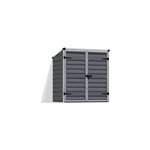 Abri de jardin polycarbonate gris 1, 25m² voyager Abri de jardin polycarbonate gris 1, 25m² voyager