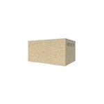 Abri de jardin qb en bois coloris naturel �p. 28 mm surface ext�rieure 12, 60 m�