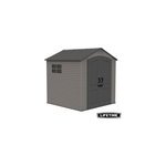 Abri de jardin r�sine lifetime landmark 60501 gris surface totale 4. 54 m�