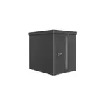 Abri de jardin simple porte biohort neo 2a en m�tal coloris gris fonc� m�tallique �p. 0, 53 mm surface ...