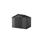 Abri de jardin stronghold en résine coloris gris anthracite imitation bois - 7, 7 m² - keter Abri de jardin stronghold en résine coloris gris anthracite imitation bois - 7, 7 m² - keter