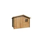 Abri de jardin white wood pablo ; 3 ; bois traité autoclave marron ép. 19 mm surface totale 6, 7m² Abri de jardin white wood pablo ; 3 ; bois traité autoclave marron ép. 19 mm surface totale 6, 7m²