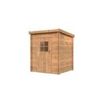 Abris de jardin white wood zoe 1 bois trait� autoclave �p. 19mm surface ext�rieure totale 3, 2m�